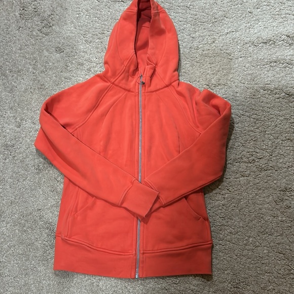 Lululemon Scuba Hoodie *Light Cotton Fleece size 8 VGUC - Picture 4 of 5